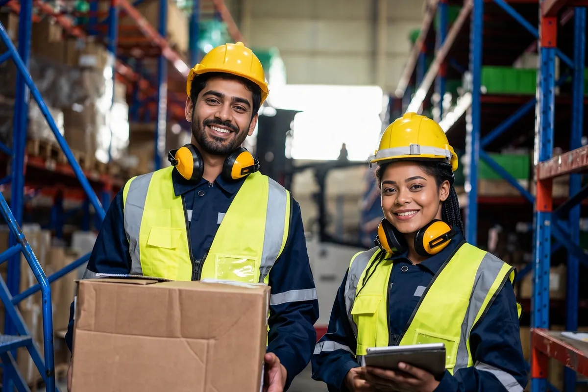 Nuport warehouse team